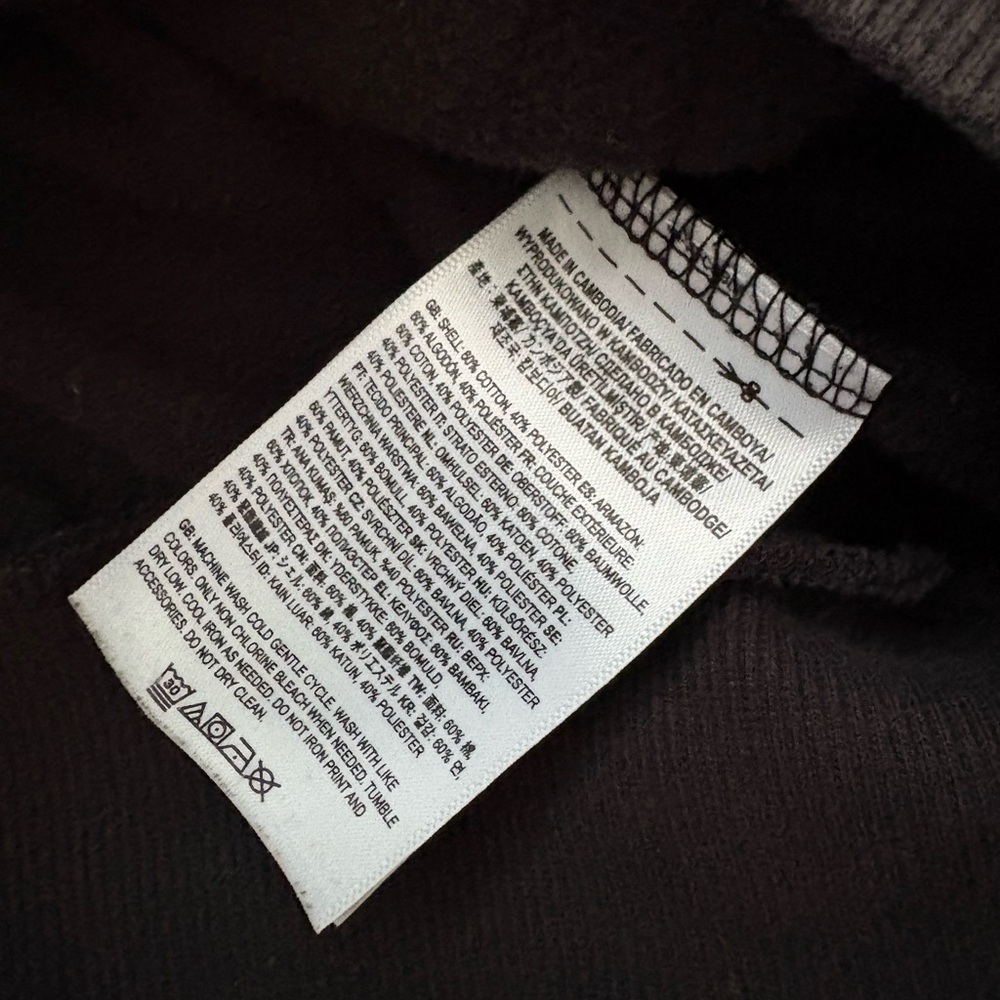 Vans Mar Mar Happy Face “Off the Wall” Black Hoodie, SZ XS - Picture 9 of 9